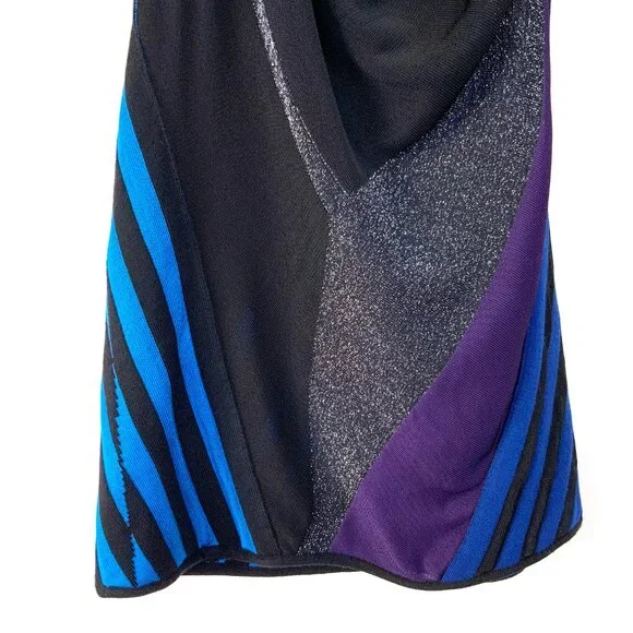 Gucci Cowl Neck Mix Media Knit Sleeveless Top Sz 6-8 - Picture 15 of 16